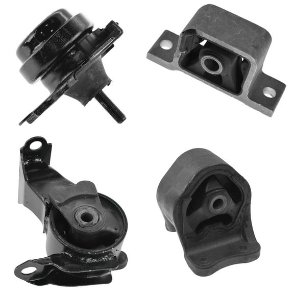 TRQ Engine Motor Transmission Mount Kit Set of 4 for Honda CR-V CRV 2.4L AT New MTA71096
