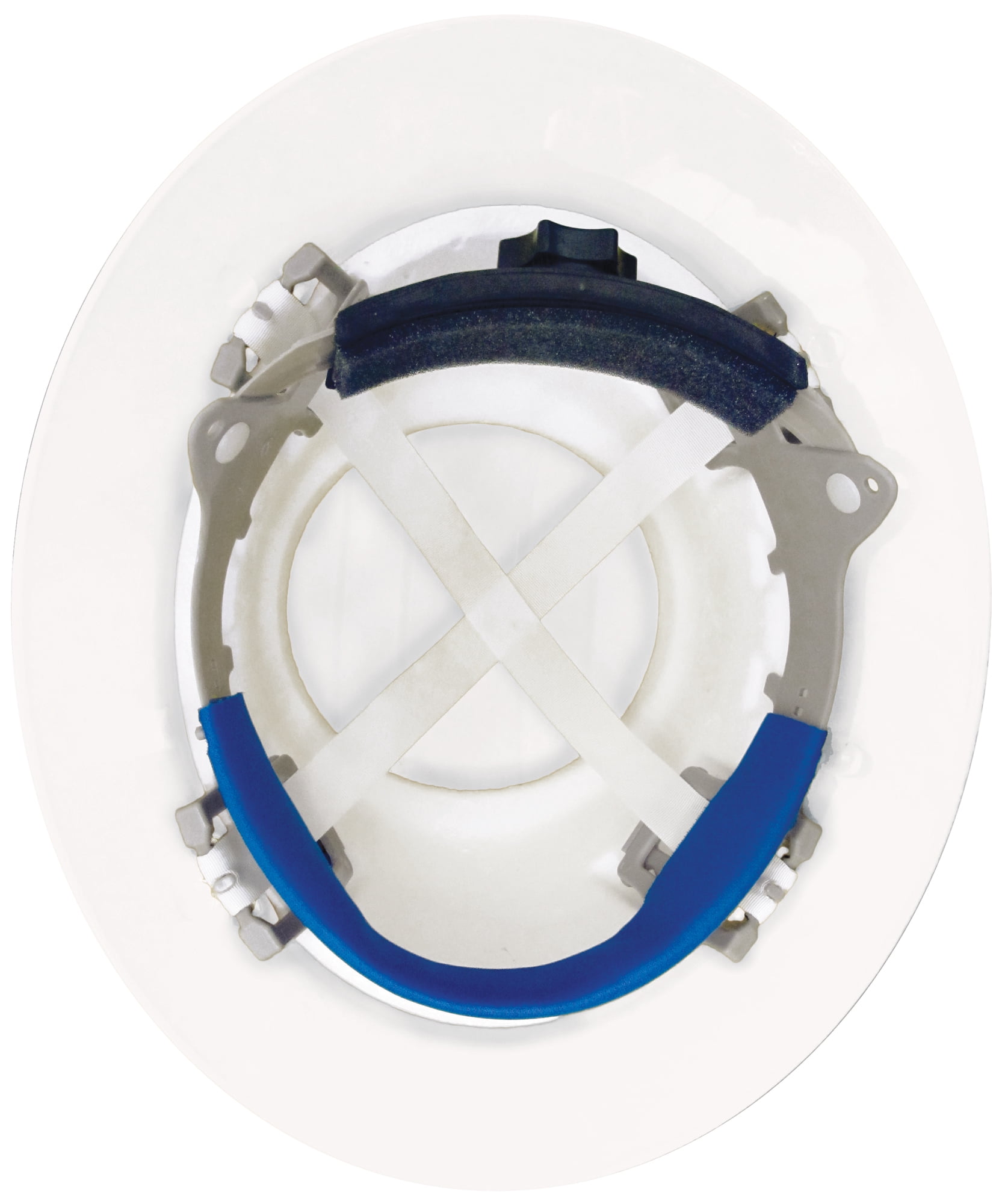Hard Hat, Americana, Polyethylene, 4 Point Pinlock, Type 1, Class E, White WEL19201WH