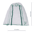thumbnail image 2 of Freeze Heater Pvc Plant Cover Perennials 126x69cm Green, 2 of 8