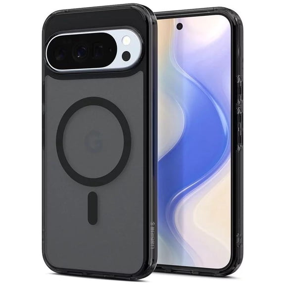 Spigen Ultra Hybrid Case with Pixelsnap for Google Pixel 10 Pro XL 6.8" Frost Black - ACS09726