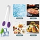 thumbnail image 5 of Almohadillas de silicona y acero inoxidable para cubitos de hielo, mini cubitos de hielo, cubitos de café, pinzas para alimentos, tijeras para almohadillas de bebidas, tijeras pequeñas para, 5 of 8