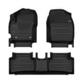 thumbnail image 1 of TuxMat - For Toyota Corolla Cross FWD 2022-2026 Models - Custom Car Mats - Maximum Coverage, All Weather, Laser Measured - This Full Set Includes 1st and 2nd Rows, 1 of 8