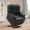 0516 Black Real Leather-Dual Motor, variant on MERITLIFE Leather Power Lift Chair Electric Recliner Sofa for Elderly, Two Okin Motor Electric Living Room Chair with Heated Vibration Massage,Massage Remote Control (Black)