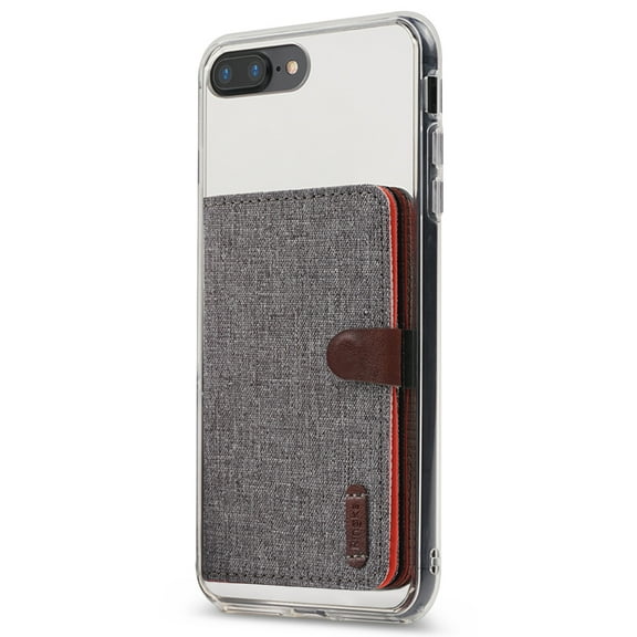 Ringke Flip Card Holder ID / Adhesive 3M Premium Slim Fashion Multi-Card Slot Wallet Credit Card Attachment for iPhone X, LG G7, Pixel 2 XL, Hauwei P20, Galaxy S9 Plus, S8, Note 9 Case Accessory