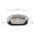 thumbnail image 4 of Cama para Perro Hills Negra con Forro Acolchonado Medium, 4 of 6