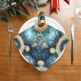 thumbnail image 2 of Satin Native Fab Cotton Dinner Napkin Spirals Of Serenity Reusable, 2 of 8
