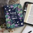 thumbnail image 6 of HELLHERO Succulent Floral PU Leather Bible Case, Portable Zippered Bible Carrier for Church and Outdoor Study for Women and Men, 6 of 12