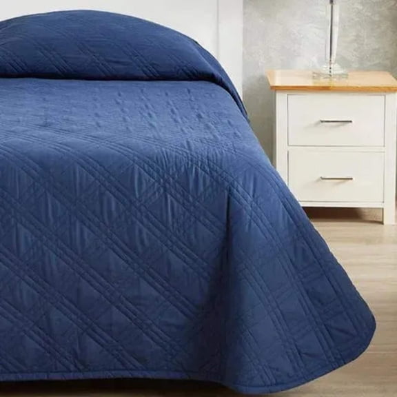 Quilted Healthcare Fitted Coverlets  Bedspreads 2 PK