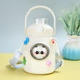 thumbnail image 3 of Cute Water Bottle with Strap and Straw, 22oz Aesthetic Kawaii Thermos, BPA-free Leak-proof Vacuum Insulated Water Bottles for Girls Sports Travel, 3 of 7