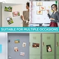 thumbnail image 2 of 12 Pack Magnetic Picture Frames for Refrigerator, 4 x 6 Inch Reusable Magnetic Photo Frames with Black Border, Clear PVC Photo Holders for Fridge, Locker, Whiteboard, Office, and Home, 2 of 6