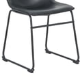 thumbnail image 2 of Modern Ani Armless Dining Chairs – Upholstered, Sleek Mid-Century Design, Sturdy Build Set of 2, 2 of 5