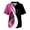 Pink, variant on Nursing Scrubs for Men Short Sleeve V Neck Scrub Shirt Medical Work Uniform with Pocket Scrub Tops for Men Black M