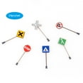 thumbnail image 3 of 14 Pieces Traffic Sign Set Street Signs Scale Model Signals Perfect for Plan City and Train Set, 3 of 8