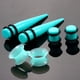 thumbnail image 3 of Juego de túneles 1,6-10 mm Dehnset Acryl Dehnstab Taper Dehnungst?be Silikon Ohr Túneles 3 mm 4 mm 5 mm 6 mm 8 mm 10 mm 12 mm Tapones 50 Stück Schwarz Blau Türkis Wei? Klar Expander Mujer Hombre, 3 of 5
