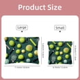 thumbnail image 2 of FeBohao 2 PCS Cosmetic Shrapnel Bag Portable Makeup Toiletry Bags Squeeze Purse Pocket Vegan Leather Square Small Organizer Soft Toddler for Kit Glam Handbags Everyday Cosmetology School Kids, 2 of 5