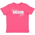 thumbnail image 3 of Inktastic Just an Oregon Girl Born and Raised Youth T-Shirt, 3 of 5