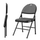 thumbnail image 1 of Yeshouse Sillas plegables (paquete de 2, 4 o 6) con cojín de piel sintética, capacidad de 159 kg, estructura de metal y almohadillas antideslizantes, portátiles y apilables para hogar y eventos, 1 of 8
