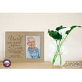 thumbnail image 4 of Personalized Wooden Memorial 8x10 Picture Frame holds 4x6 photo Until We Meet Again, 4 of 8