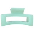 thumbnail image 2 of SPRING PARK Womens Hairpin Solid Color Hair Claw Frosted Acrylic Hair Clip Barrette Headwear, 2 of 7