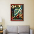 thumbnail image 6 of 36" x 48" Vintage 1926 Carter Witchcraft Magic Poster Wall Art, 6 of 10