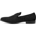 thumbnail image 5 of Stacy Adams Men's Shoes Swagger Studded Slip On Black 25228-001, 5 of 7