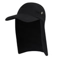 thumbnail image 2 of Men UPF 50+ Sun Wide Brim Fishing Sun Hat with Neck Flap, 2 of 7