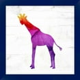 thumbnail image 1 of Great Art Now Giraffe by Valerie Wieners, Framed Wall Art, 14W x 14H, 1 of 3
