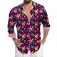 thumbnail image 2 of Playeras Básicas Para Hombre, Camiseta De Verano De Cuello Redondo Y Manga Corta Para Uso Doméstico Y Deportivo, 2 of 5