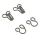 thumbnail image 3 of Ganchos de Metal para Bricolaje Perfecl Sujetadores de Ojos Gancho para El Cuello Negro, 3 of 7