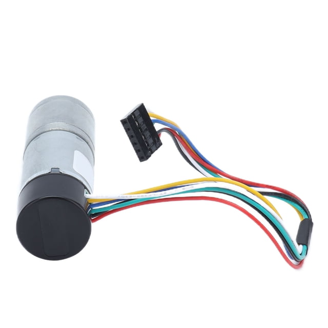 Motor De Engranajes De Reducción De Velocidad, Motor De Engranajes De Codificador Duradero Resistente Resistencia A Altas Temperaturas Para Motor De Bricolaje Cergrey 35RPM
