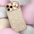 thumbnail image 7 of Case For IPhone 17 Pro Max/17 Pro/Air/17, Full Camera Lens Protection Cover Electroplated Gold Edge Glitter Case Electroplated Shocks Shell, 7 of 7