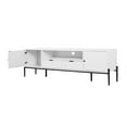 thumbnail image 6 of MAYEERTY Modern TV Stand, 71" Entertainment Center, Storage Cabinet with Adjustable Shelves, White, 6 of 7