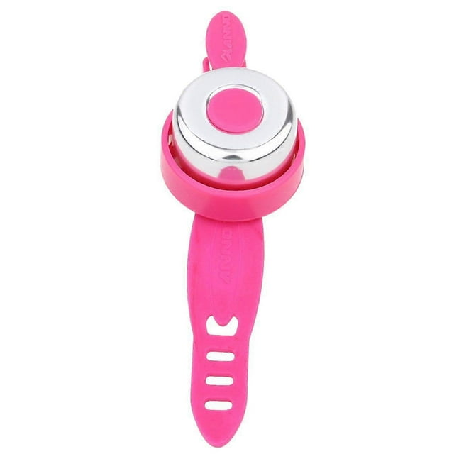 1PC Baby Scooter Bell Lovely Kids Bike Bell Strap Bell Funny Bike Accessory for Kids Bike Use (Rosy)