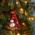 thumbnail image 4 of Ornament Pendant Decoration Letter Christmas Tree Pendant A To Z (without H And V) Decorative Letter Christmas Tree Pendant Personalized DIY Christmas Decorations Hanging Christmas Letters, 4 of 5