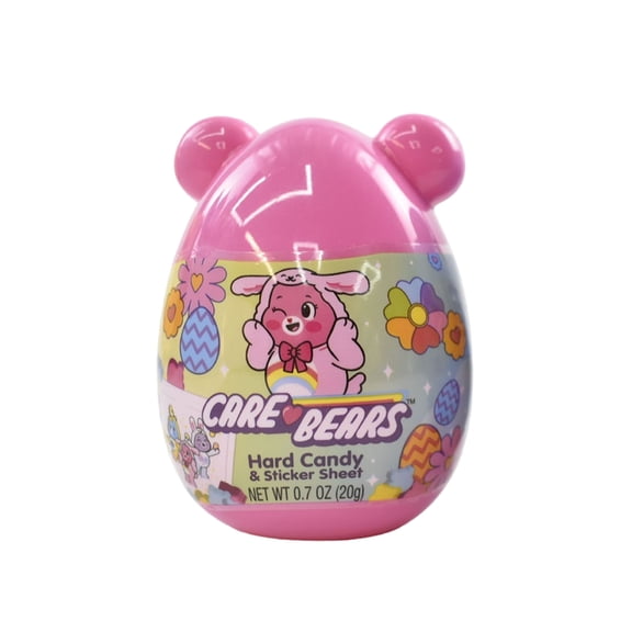 Care Bears, Hard Candy in Capsules, 0.7 oz, Easter Gift, Blush Pink or Sky Blue
