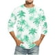 thumbnail image 1 of Tops para hombre, blusas y camisas de cuello redondo y manga corta para hombre, blusas casuales de moda con cuello redondo y manga corta, blusas para hombre, blusas de poliéster para hombre, 1 of 4