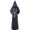 Gray, variant on Youpwaven Medieval Renaissance Monk Hooded Robe Priest Friar Costume Wizard Cloak for Halloween Cosplay
