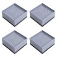 thumbnail image 2 of 4 elevadores de cama para muebles, almohadillas antideslizantes versátiles para lavadora. Gris 78x78x4cm, 2 of 9