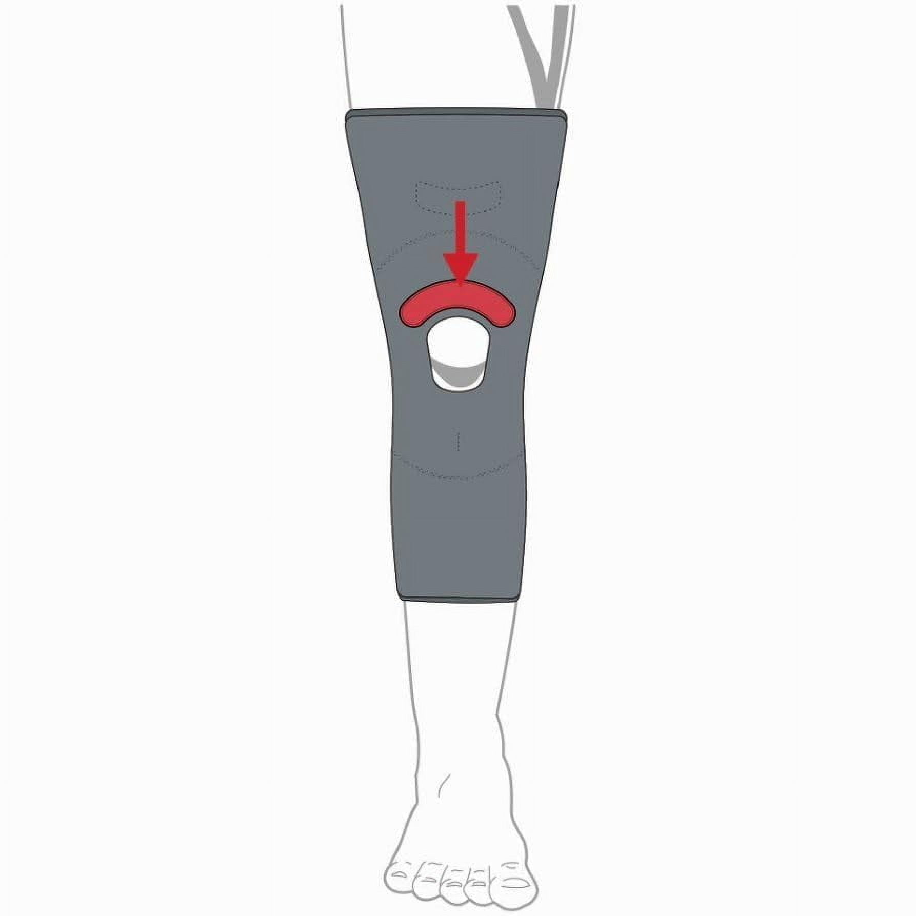 Ezy Wrap Superior Patella Stabilizer Hinged Knee Brace – Breathable All-In-One  Knee Support w/Repositionable Silicone Buttress