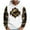 A-White, variant on DODADAWANJ Aztec Hoodies for Men Elk Print Hooded Pullover Big and Tall Color Block Casual Sweatshirts for Camping Tracking XL