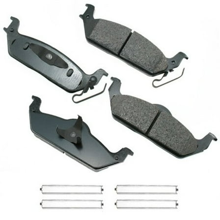 Akebono Pro-ACT Disc Brake Pad Set Fits select: 2003-2004 DODGE DAKOTA