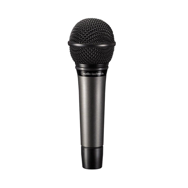 Micrófono de Mano Dinámico AUDIO TECHNICA ATM510 gris oscuro