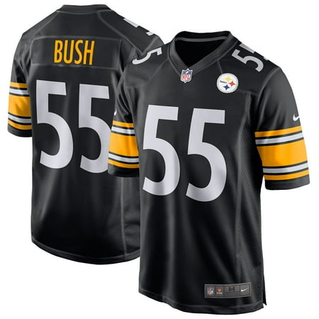 Devin Bush Pittsburgh Steelers Nike 2019 NFL Draft First Round Pick Game Jersey - (Best Nhl Jerseys 2019)