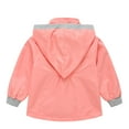 thumbnail image 2 of LSLJS Baby Pure Color Children's Windbreaker Hat Detachable Cute Western Style, Kids Jacket, 2 of 9