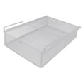 thumbnail image 2 of Cesta de alambre extraíble con cajón colgante debajo del estante, organizador de ropa interior que ahorra espacio para el dormitorio, el lavadero y el L, 2 of 8