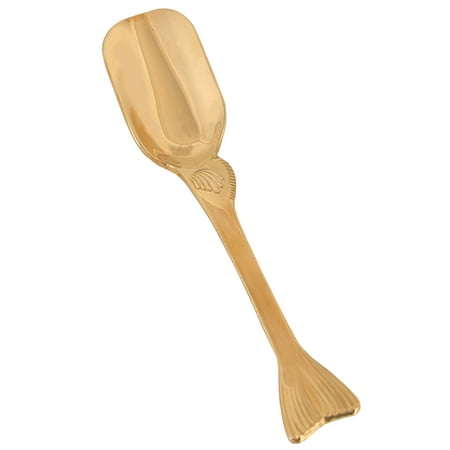 

Brass Tea Spoon Kung Fu Tea Spade Metal Spoons for Scooping Coffee Powder Tea Salt Yeast Super food Powders Cacao