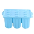 thumbnail image 4 of Moldes Para Paletas de Hielo, Mácina para Hacer Helados de Silicona, Molde de 12 Rejillas Con Varillas de Cubierta Para Hacer Helados, 4 of 7