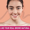 thumbnail image 2 of iMethod Microblading Eyebrow Pen - 2-in-1 Dual-Ended Eye Brow Pencils for Women with 3-Fork-Tip and Spoolie Brush Create Natural Hair-Like Defined Brows, Last All-Day, Black Brown, 2 of 8