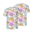 thumbnail image 3 of Daiia Donuts and Coffee Mens Baseball Jersey Button Down Shirts Short Sleeve Sports Uniforms-4X-Large, 3 of 9