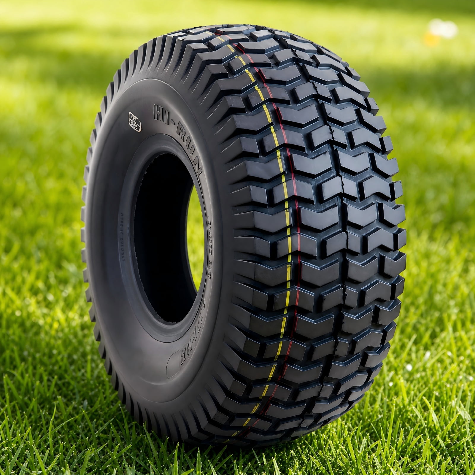 Hi-Run SU12 15X6.00-6 Front 4PR Lawn and Garden Tire & Wheel Assembly